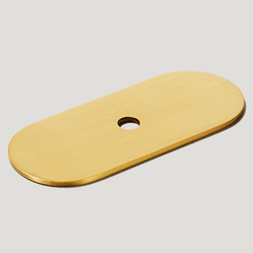 COHEN Knob Backplate - Brass