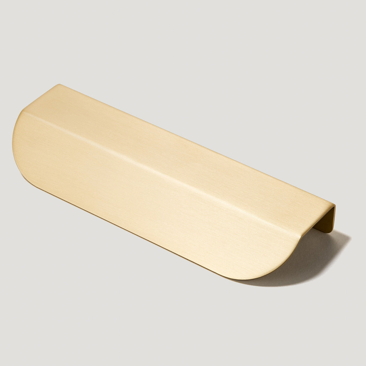 FOLD Edge Pull Handle | Long Brass Cabinet Pulls