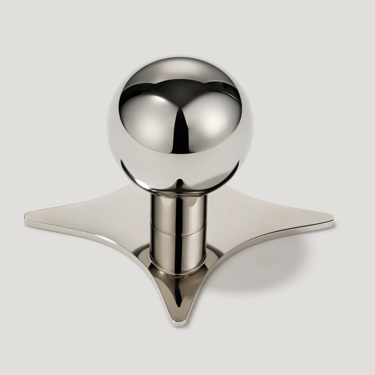 ADA Star Backplate | Polished Nickel Cabinetry Accessory – Plank