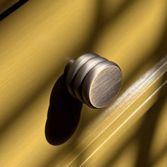 Plank Hardware ALVA 30mm Knob -  Antique Brass
