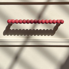 Plank Hardware BOBBIN D-Bar Pull - Burgundy