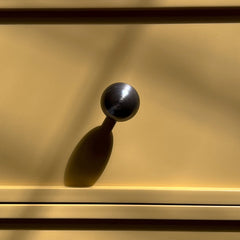 Plank Hardware HALLEY Ball Cabinet Knob - Antique Brass