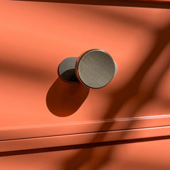 Plank Hardware HUDSON Shaker Cabinet Knob - Antique Brass