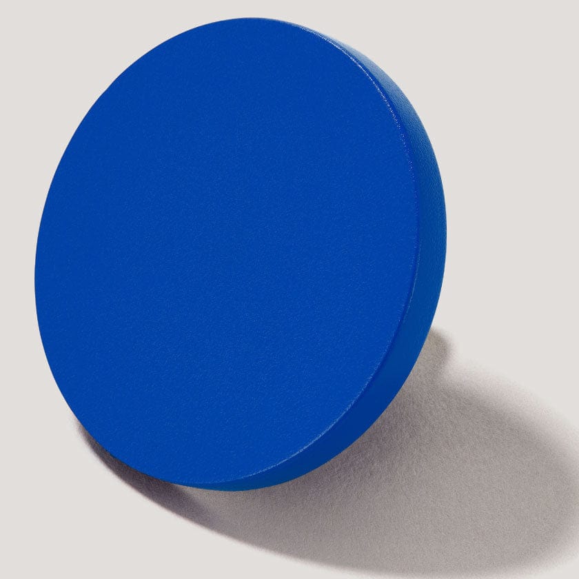 LOVELL Circular Cabinet Knob - Cobalt Blue