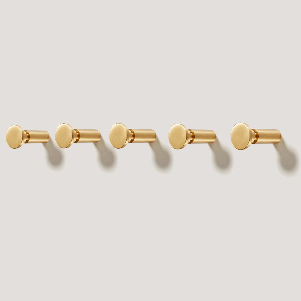 Brass Circular Coat Hook  Modern Brass Coat Hooks – Plank