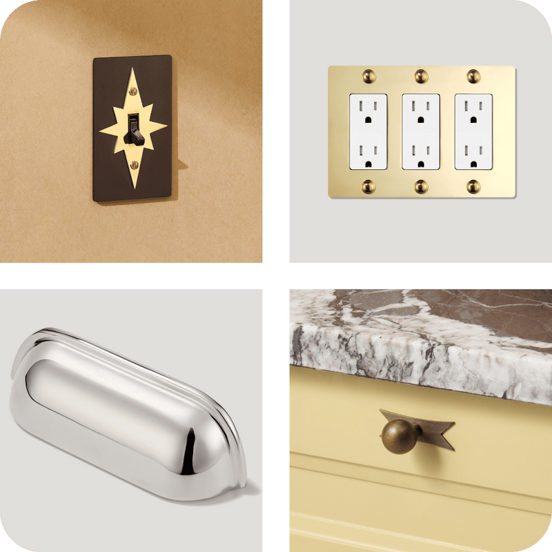 How to Match Your Switches & Outlets with Your Hardware Finishes