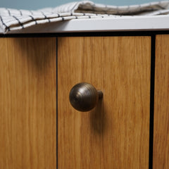 HALLEY Ball Cabinet Knob - Antique Brass