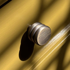 ALVA 30mm Knob -  Antique Brass