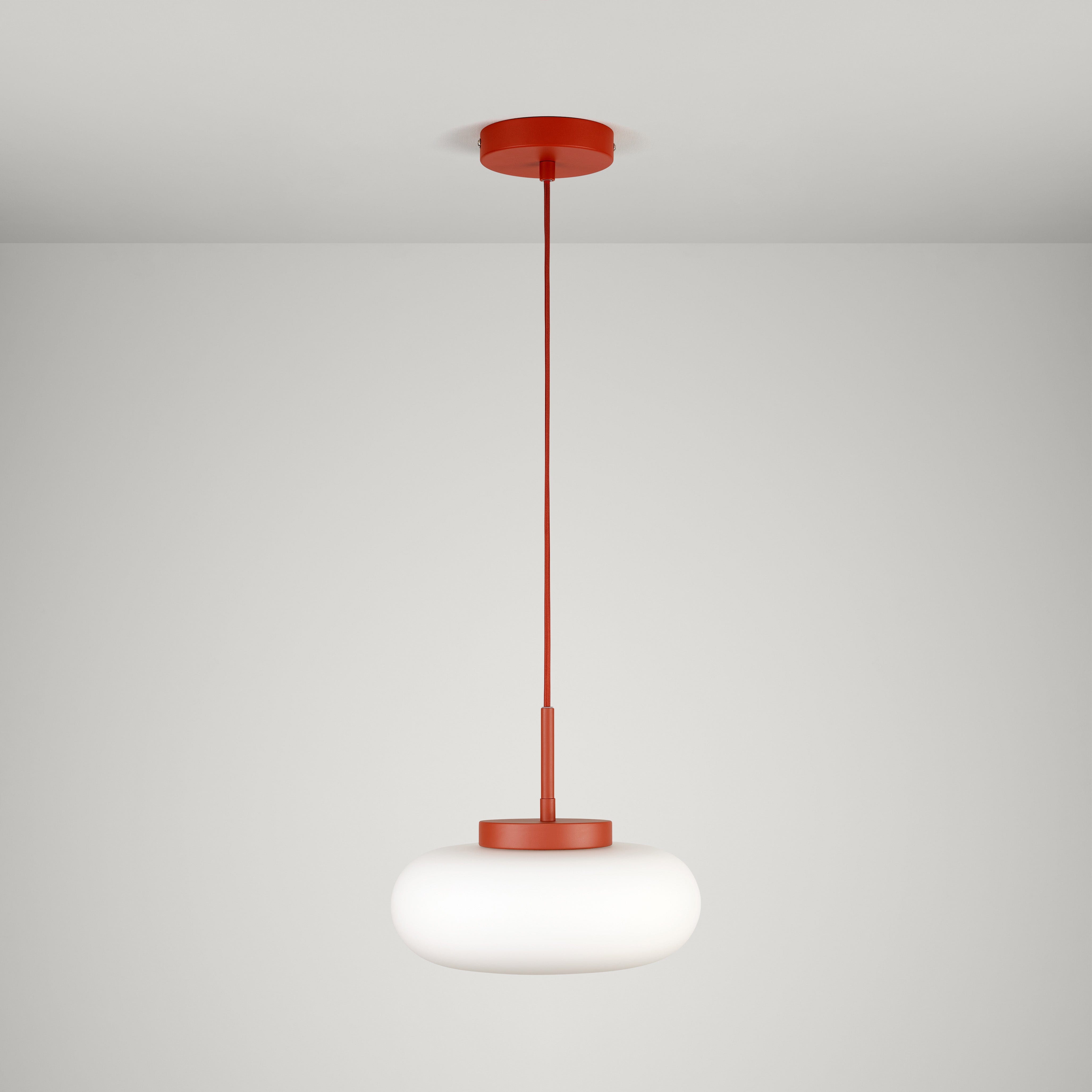 Plank Hardware ceiling lights 2 finish rust red