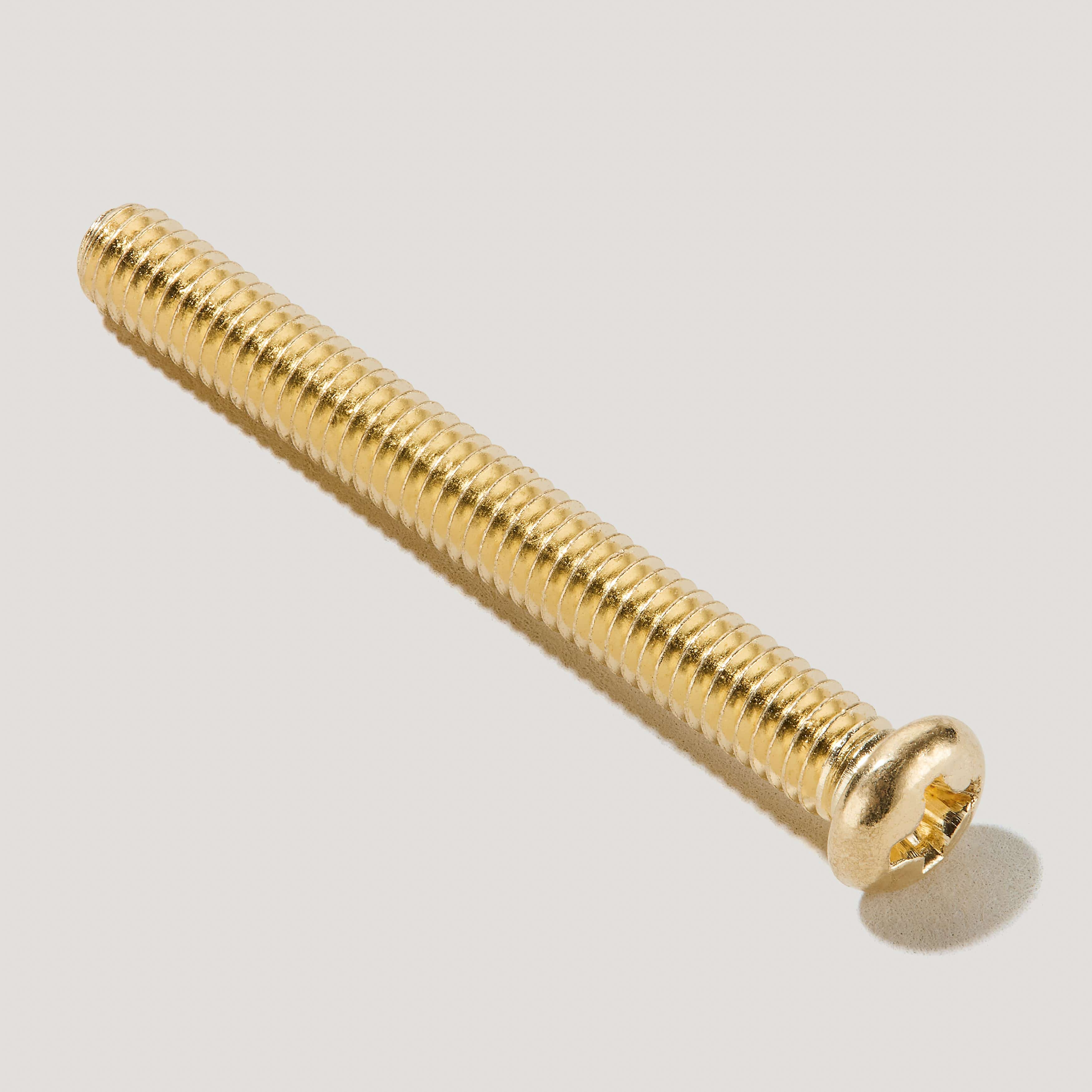 Plank Hardware 1¼'' / 30mm (Stainless Steel) Brass Metric M4 Screws