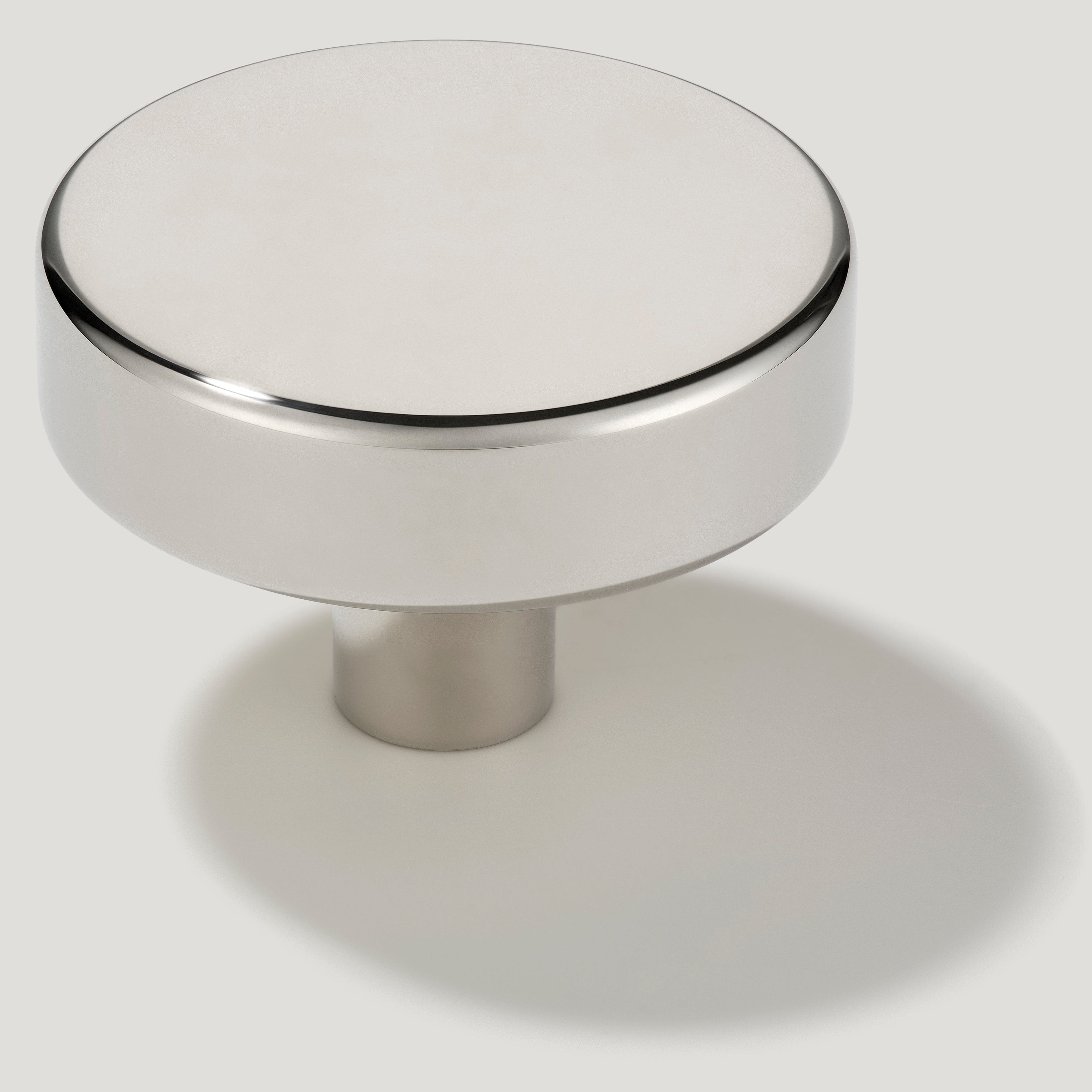 Plank Hardware 1.42" HUDSON 36mm Knob - Polished Nickel