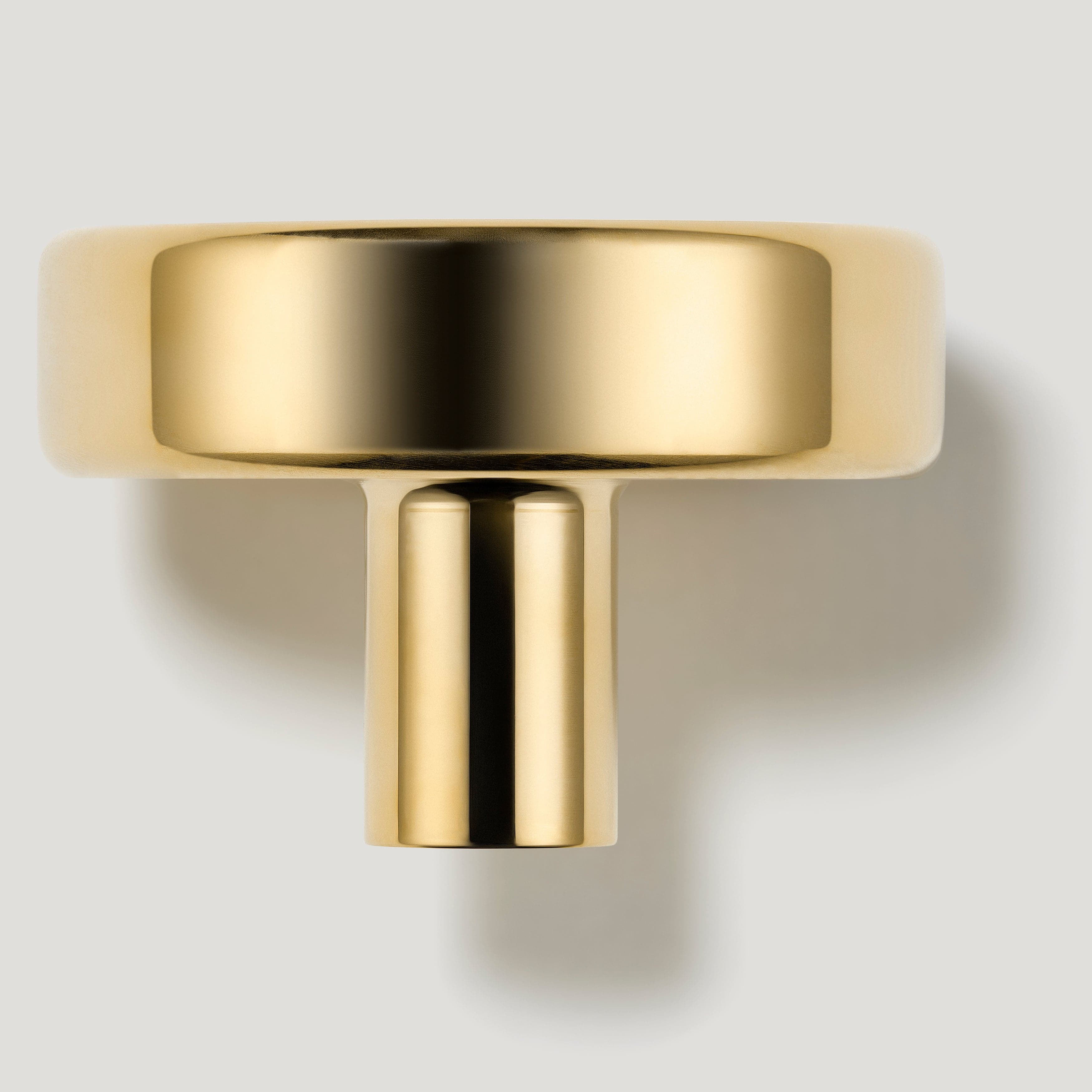 Plank Hardware 1.42" HUDSON 36mm Knob - Unlacquered Brass
