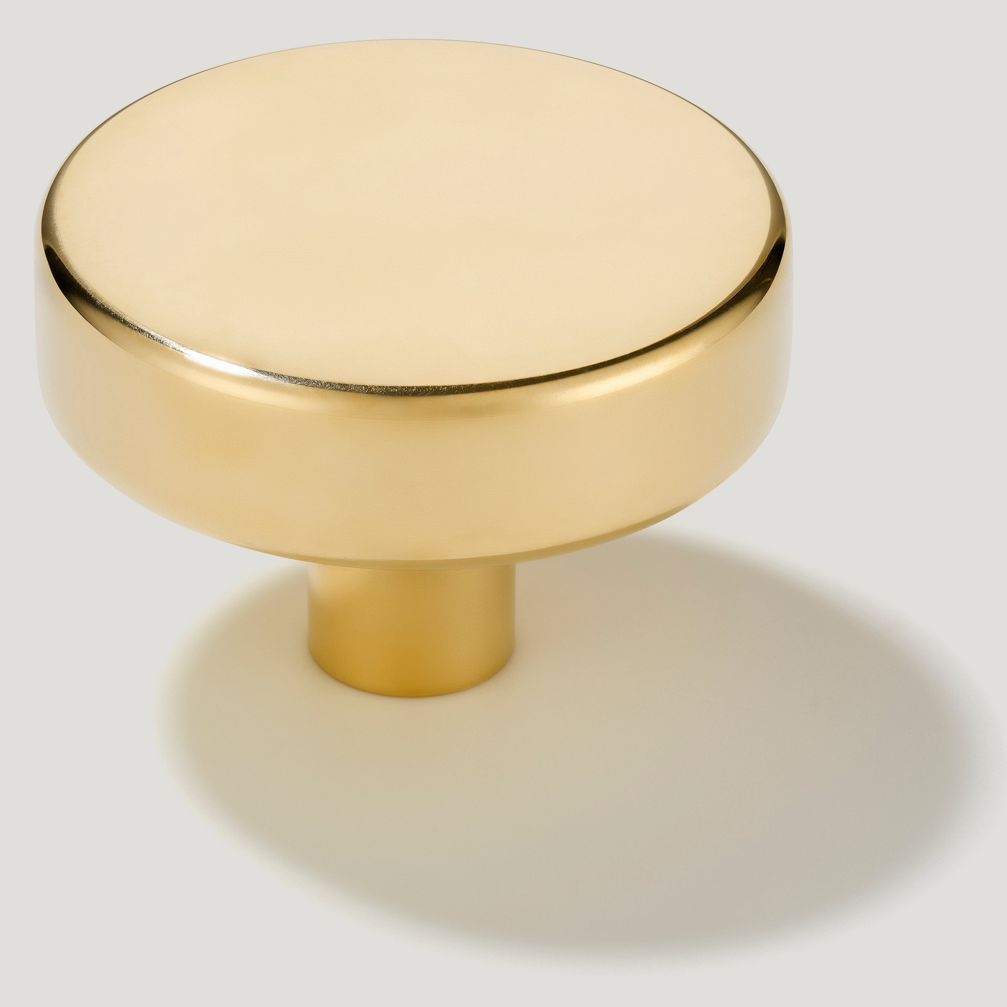Plank Hardware 1.42" HUDSON 36mm Knob - Unlacquered Brass
