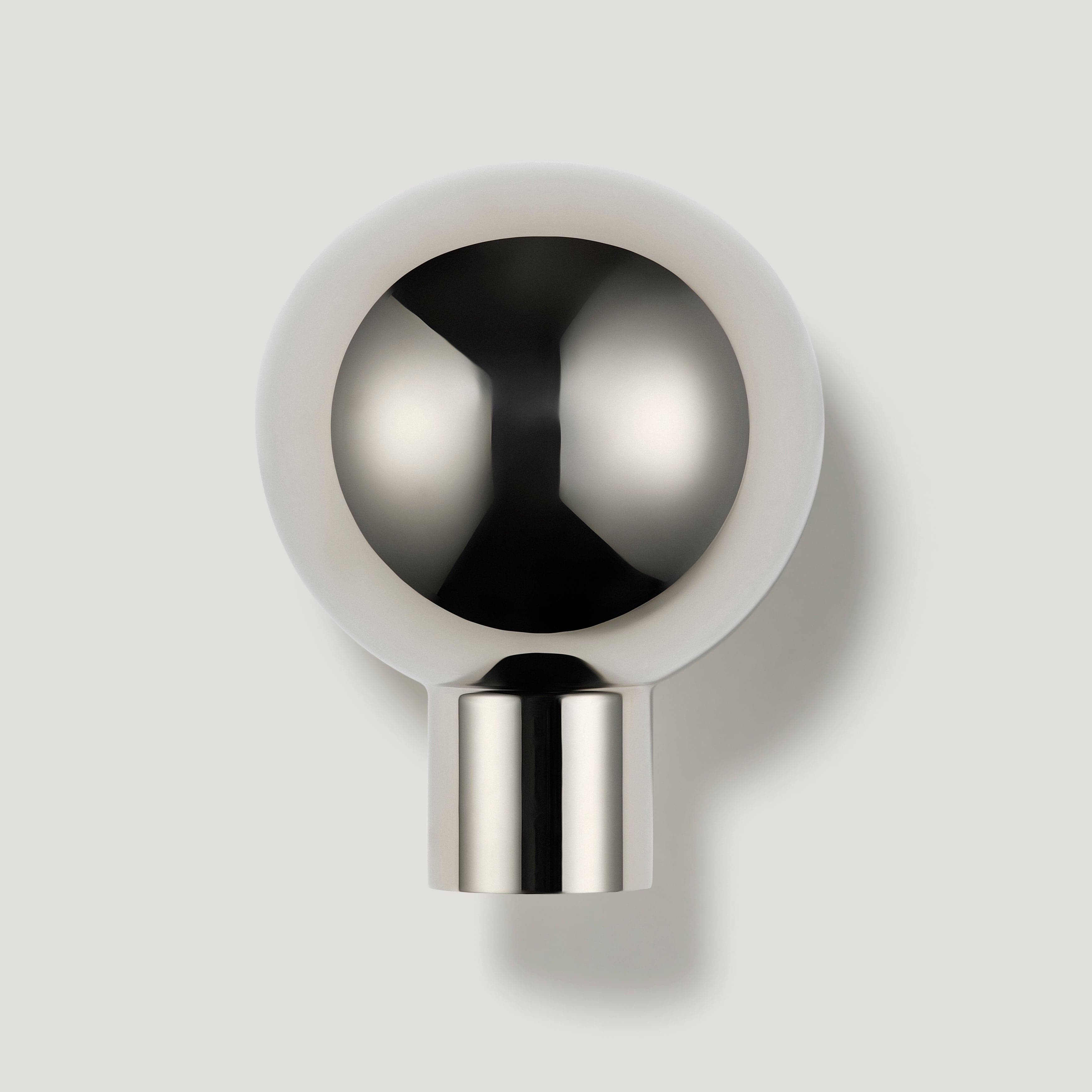 Plank Hardware 1" BOBBIN 25mm Knob - Polished Nickel