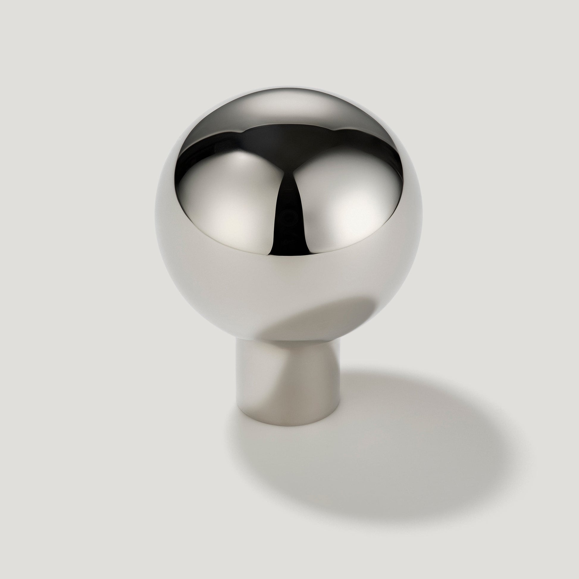 Plank Hardware 1" BOBBIN 25mm Knob - Polished Nickel