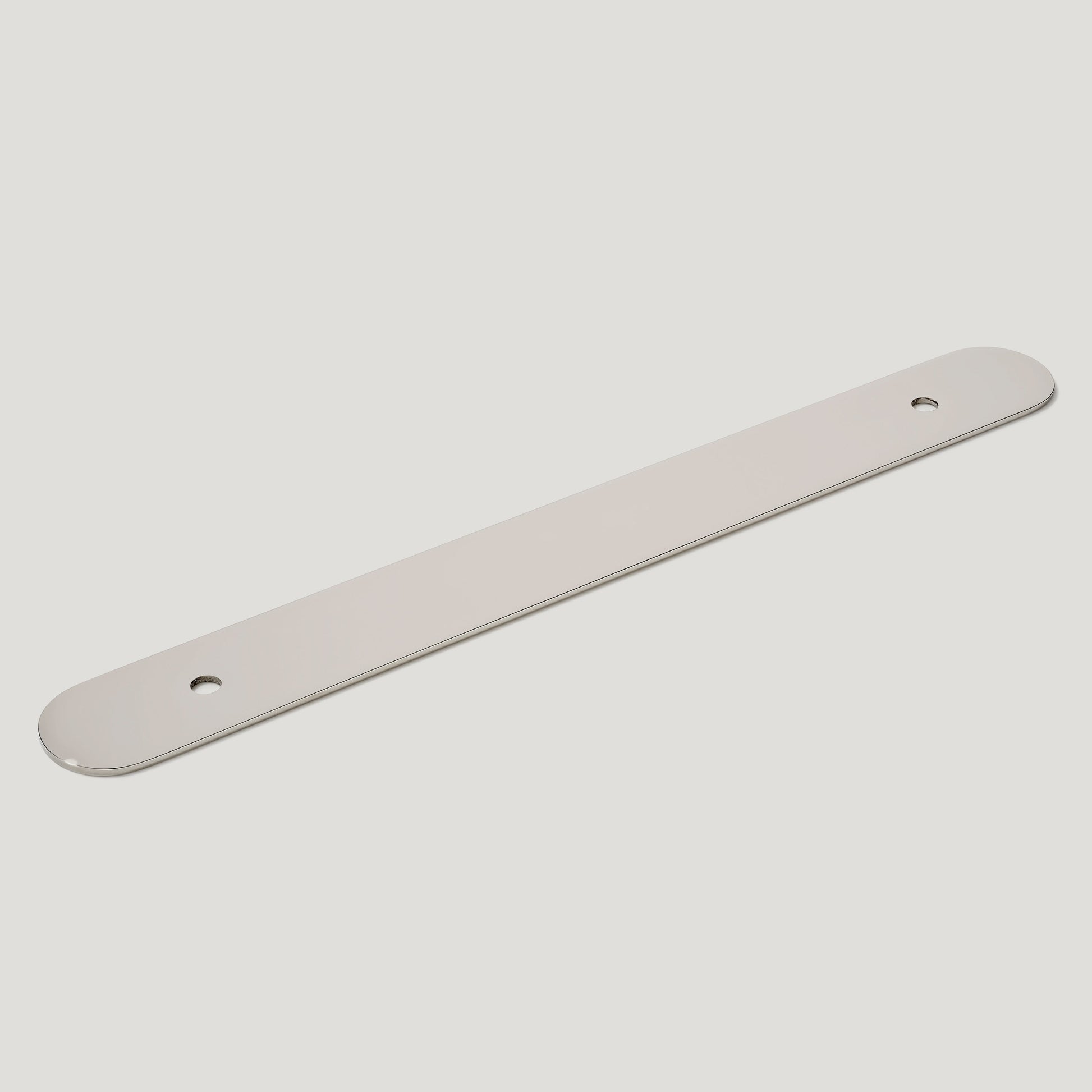 Plank Hardware 11.02" (6.3" CC) COHEN Pull Backplate - Polished Nickel