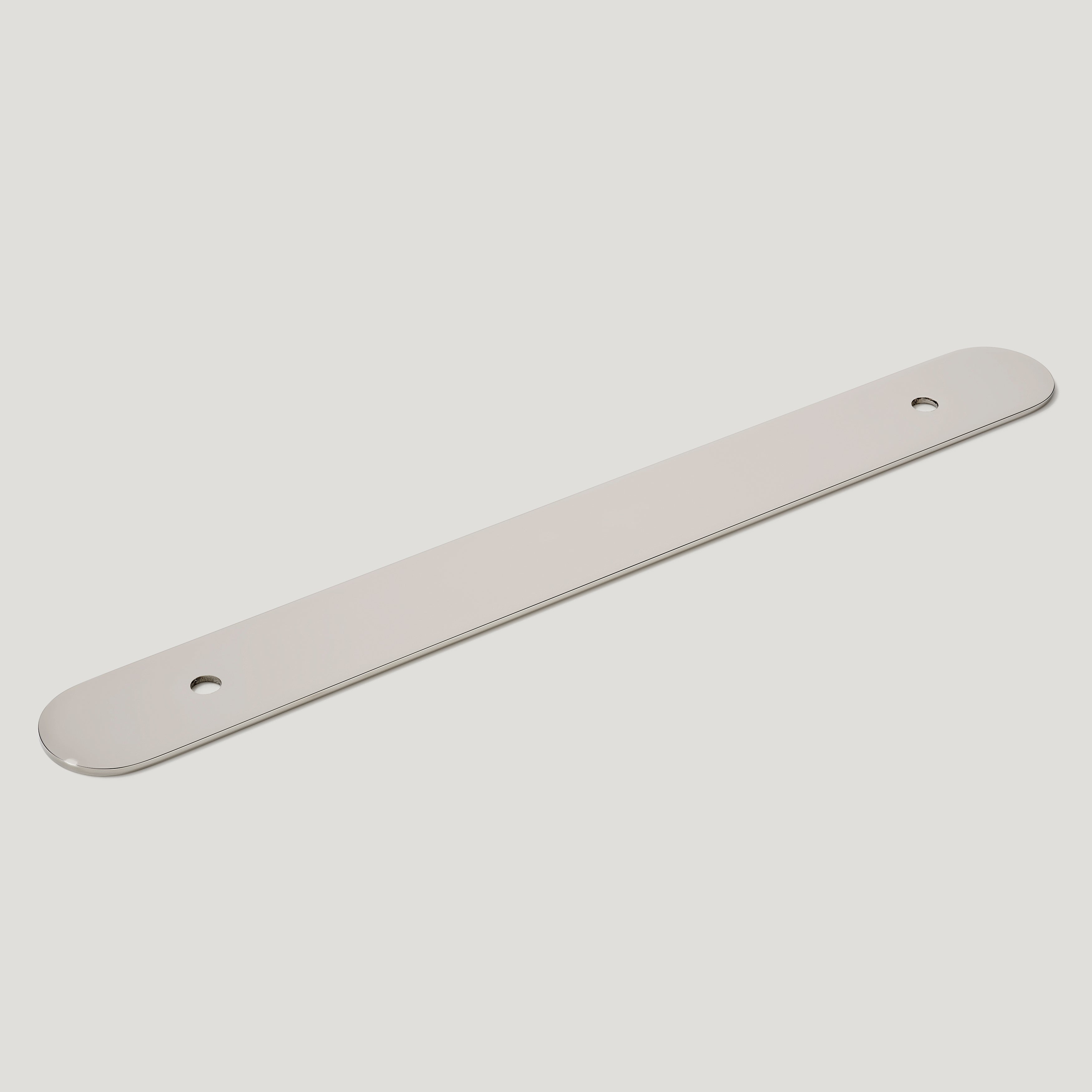 Plank Hardware 11.02" (6.3" CC) COHEN Pull Backplate - Polished Nickel