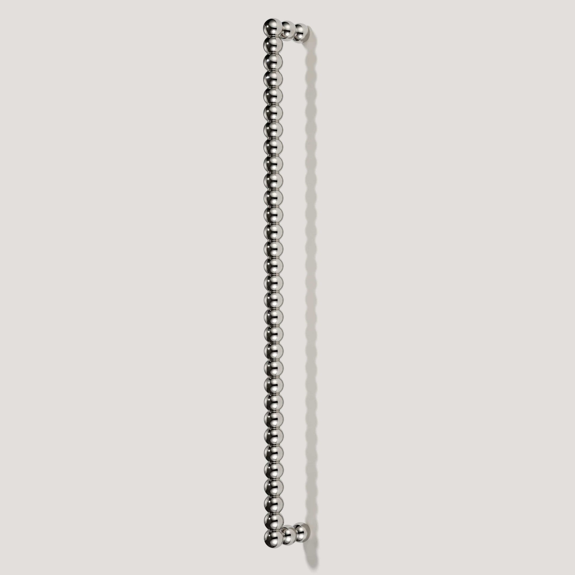 Plank Hardware 18.74" (18" CC) BOBBIN 476mm Heavyweight Pull - Polished Nickel