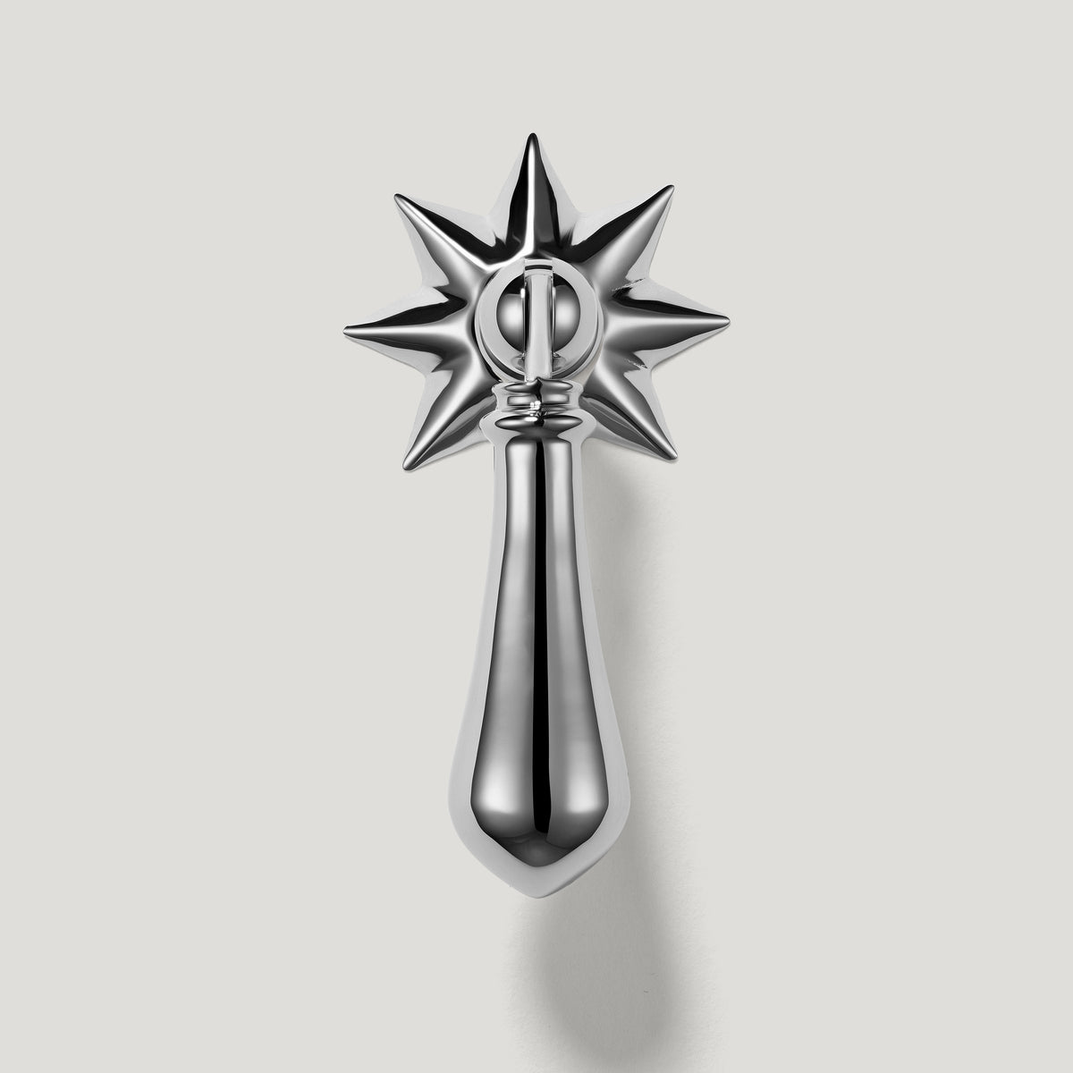 Plank Hardware 2.17" / With Backplate RUTHIE Drop Pull - Polished Nickel