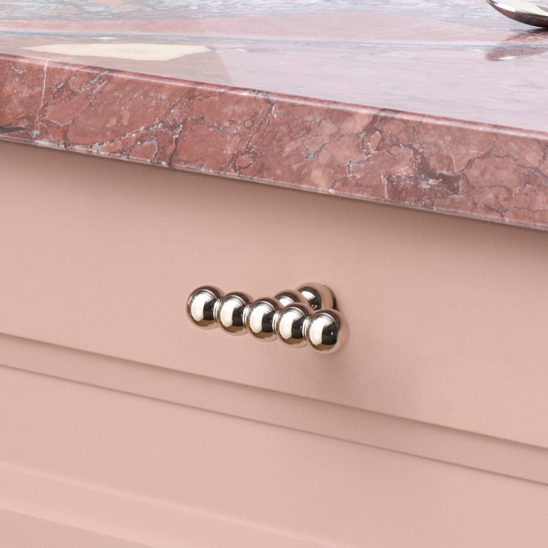 Plank Hardware 2.36" BOBBIN 60mm Single T Pull - Polished Nickel