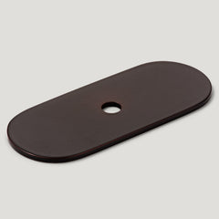 COHEN Knob Backplate - Blackened Bronze