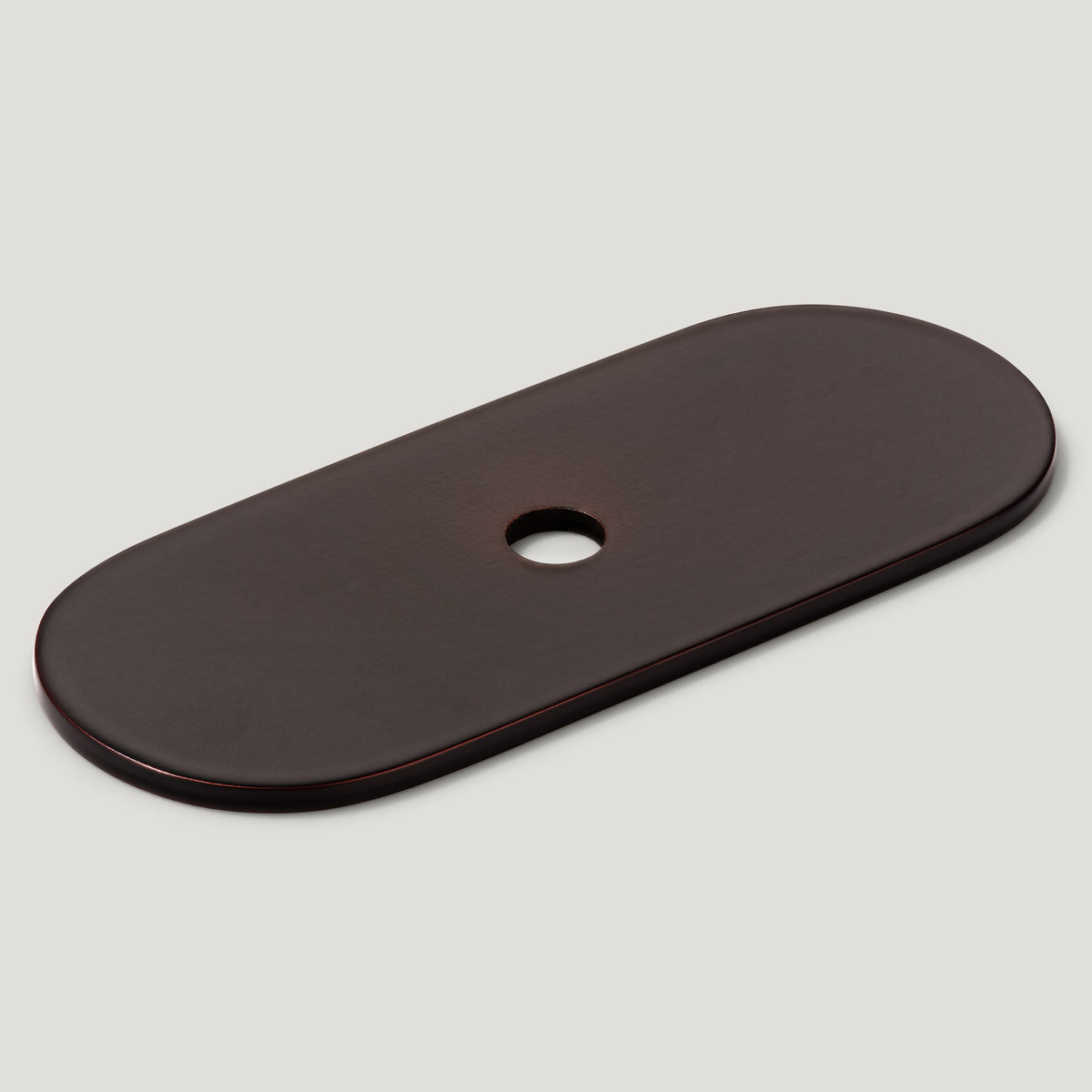 Plank Hardware 2.36" COHEN Knob Backplate - Blackened Bronze