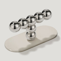 BOBBIN Single T Pull - Polished Nickel