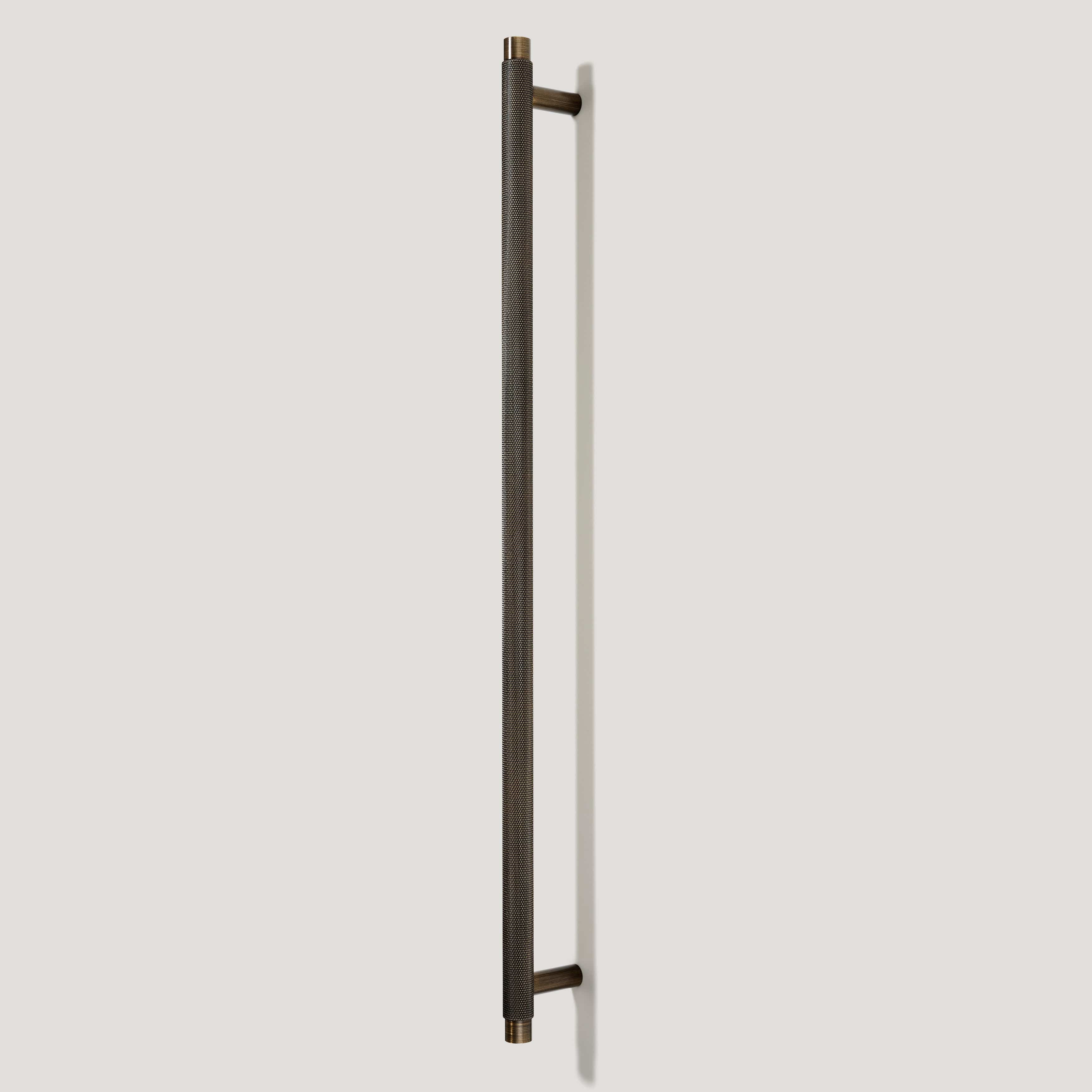 Plank Hardware 20.16" (18" CC) / Pull Only KEPLER Knurled Appliance Pull - Antique Brass