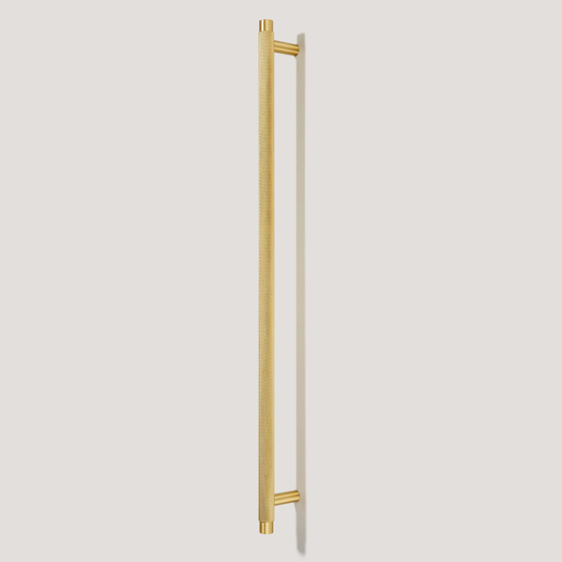 Plank Hardware 20.16" (18" CC) / Pull Only KEPLER Knurled Appliance Pull - Brass