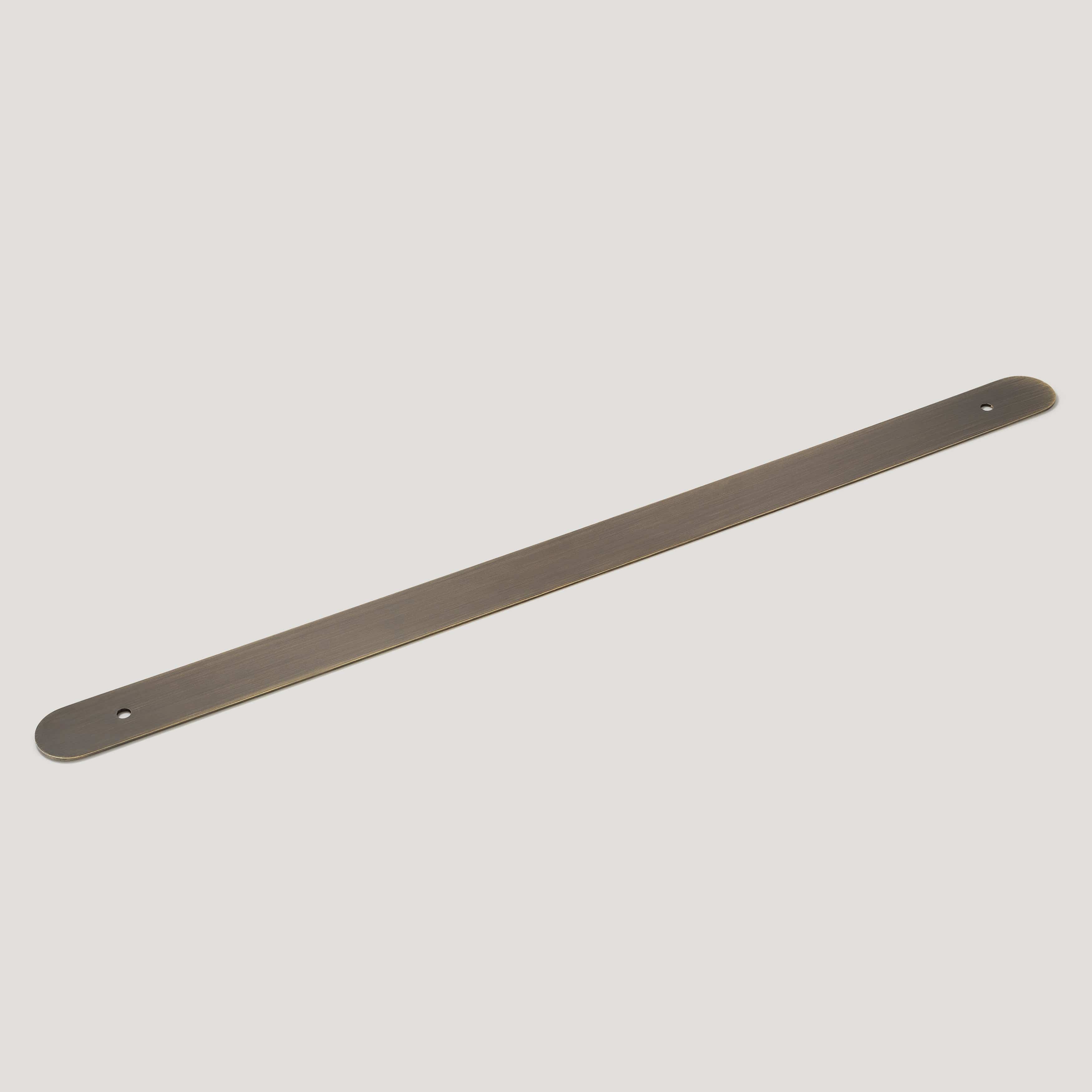 Plank Hardware 21.16" (17.99" CC) COHEN Pull Backplate - Antique Brass