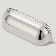 Plank Hardware 4.04" (2.99" CC) ALBANY 102mm Cup Pull - Polished Nickel