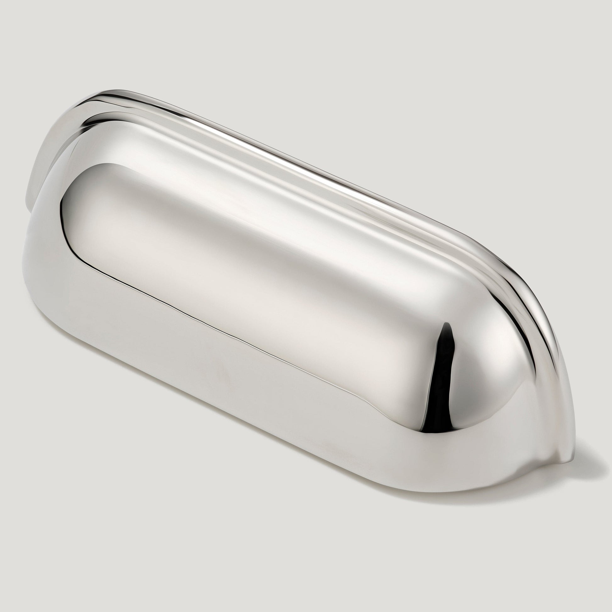 Plank Hardware 4.04" (2.99" CC) ALBANY 102mm Cup Pull - Polished Nickel