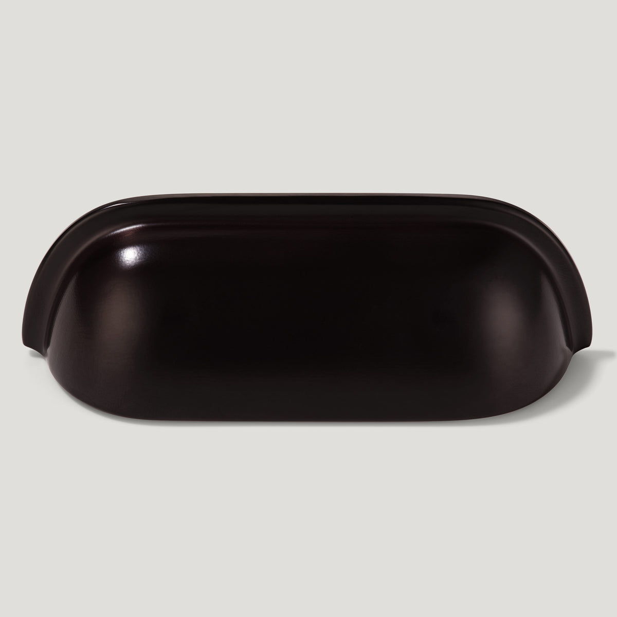 Plank Hardware 4" (3" CC) GRAYSON Cup Pull - Blackened Bronze