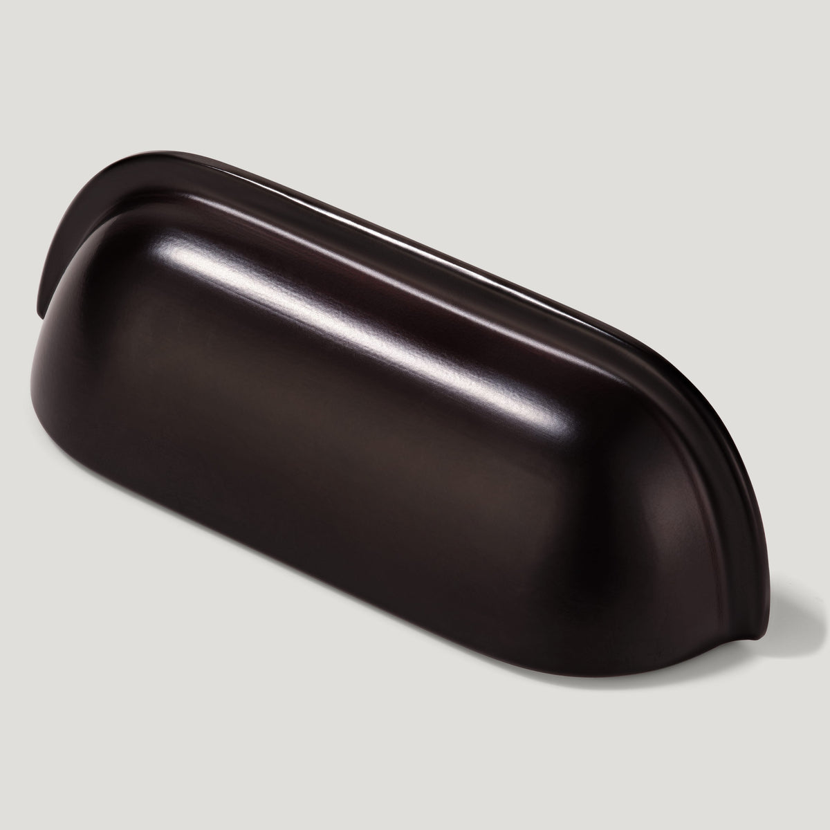 Plank Hardware 4" (3" CC) GRAYSON Cup Pull - Blackened Bronze