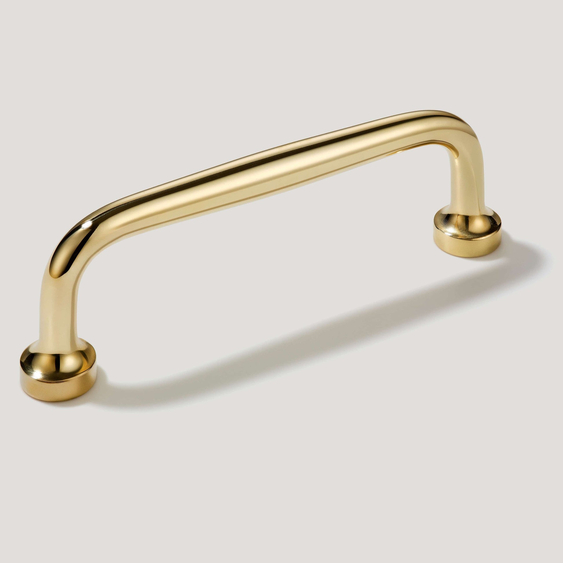 Plank Hardware 4.37" (3.78" CC) GRAYSON Pull - Unlacquered Brass