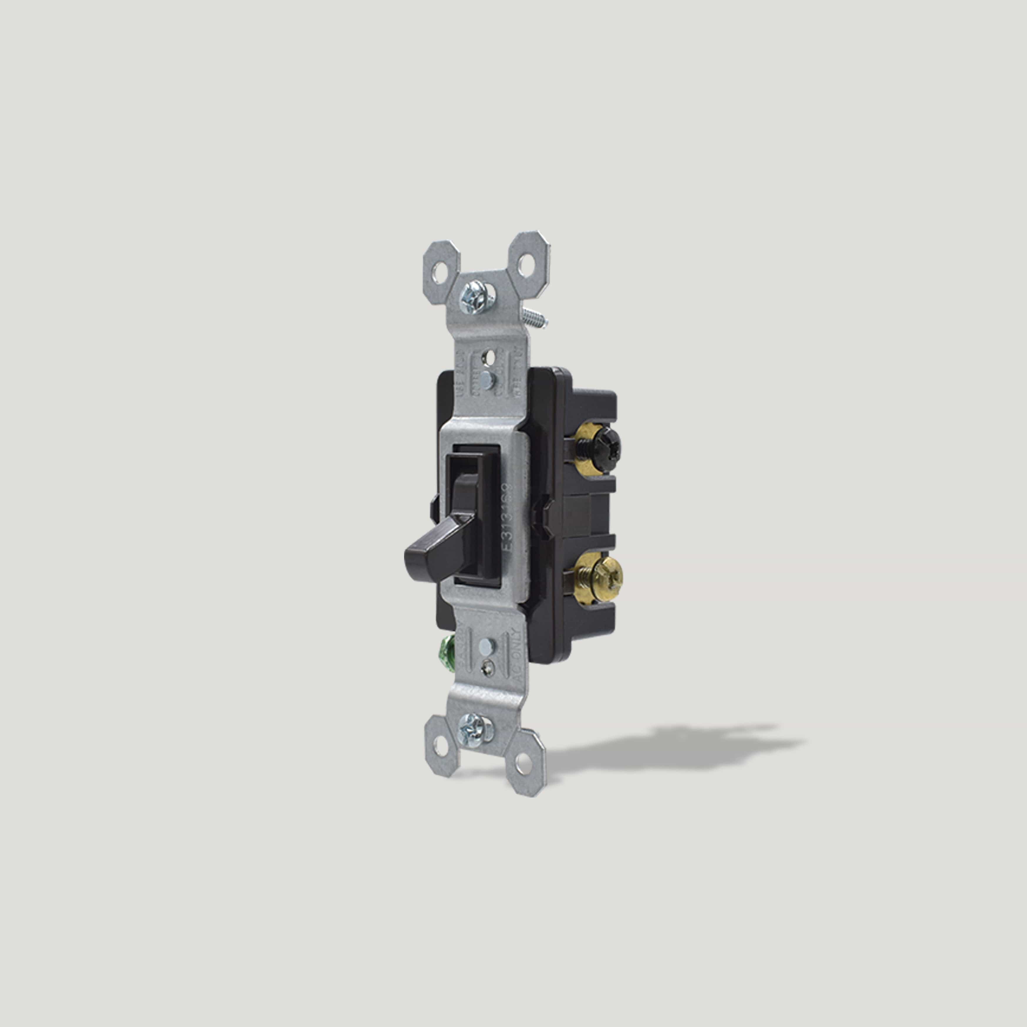 Plank Hardware 4 Way Toggle Switch - Black