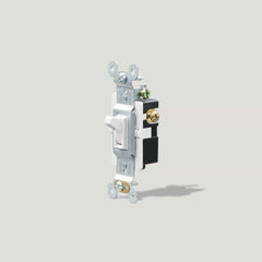 Plank Hardware 4 Way Toggle Switch - White