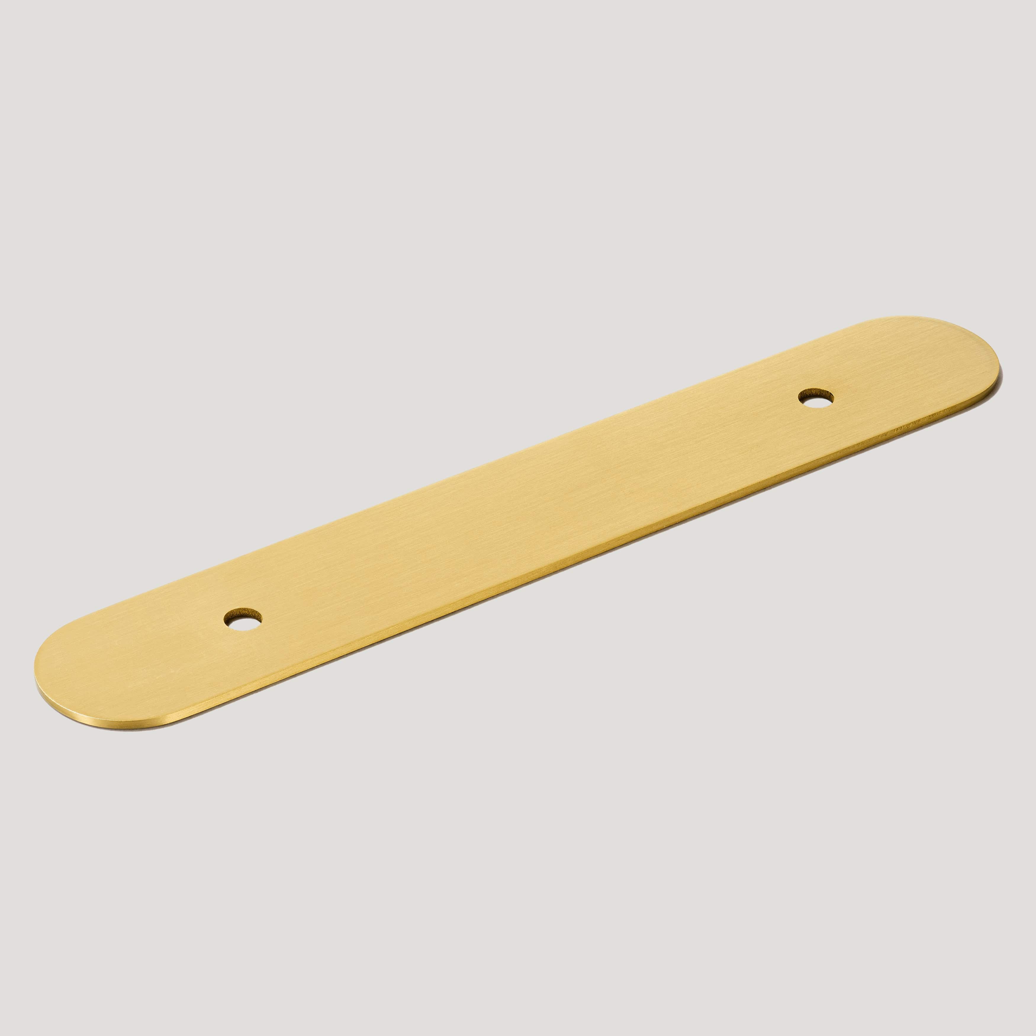 Plank Hardware 6.14" (3.78" CC) COHEN Backplate - Brass