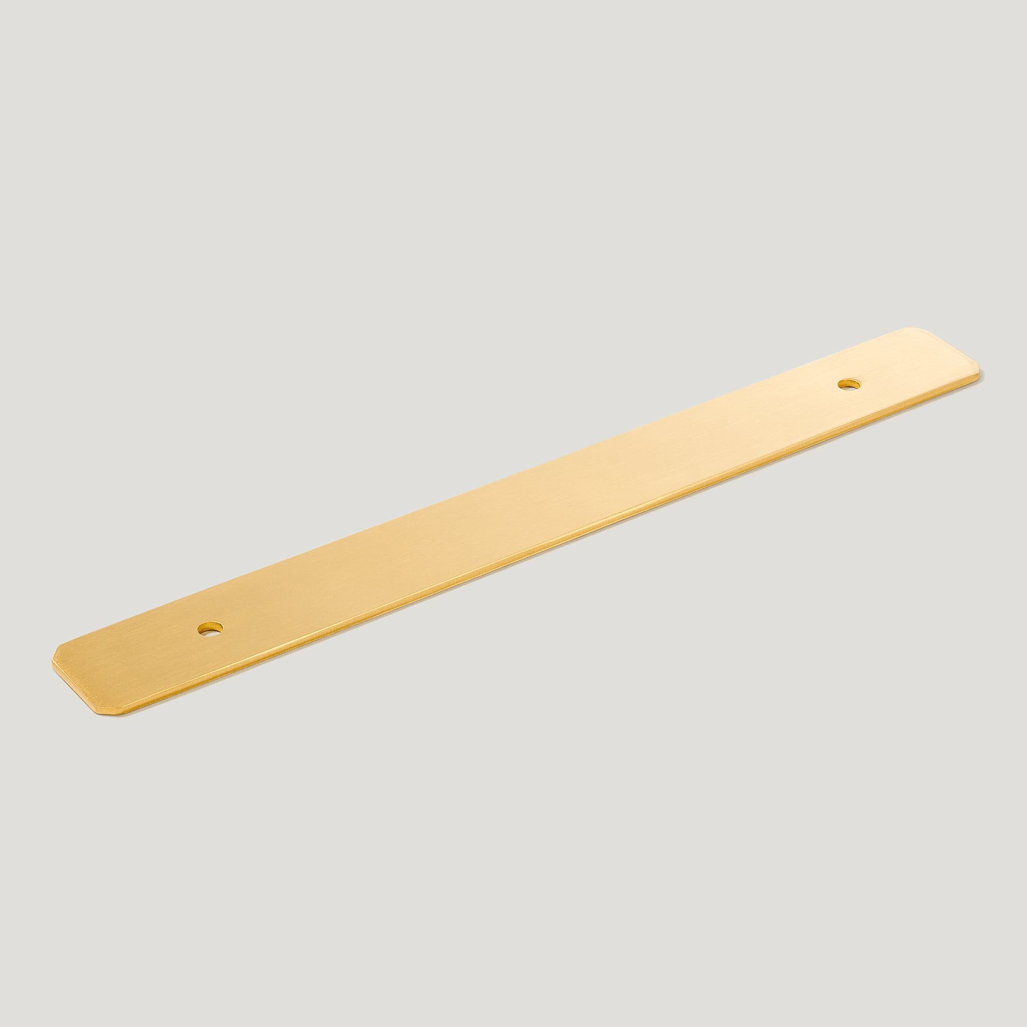 Plank Hardware 6.30'' (3.78'' CC) DERRY Pull Backplate - Brass