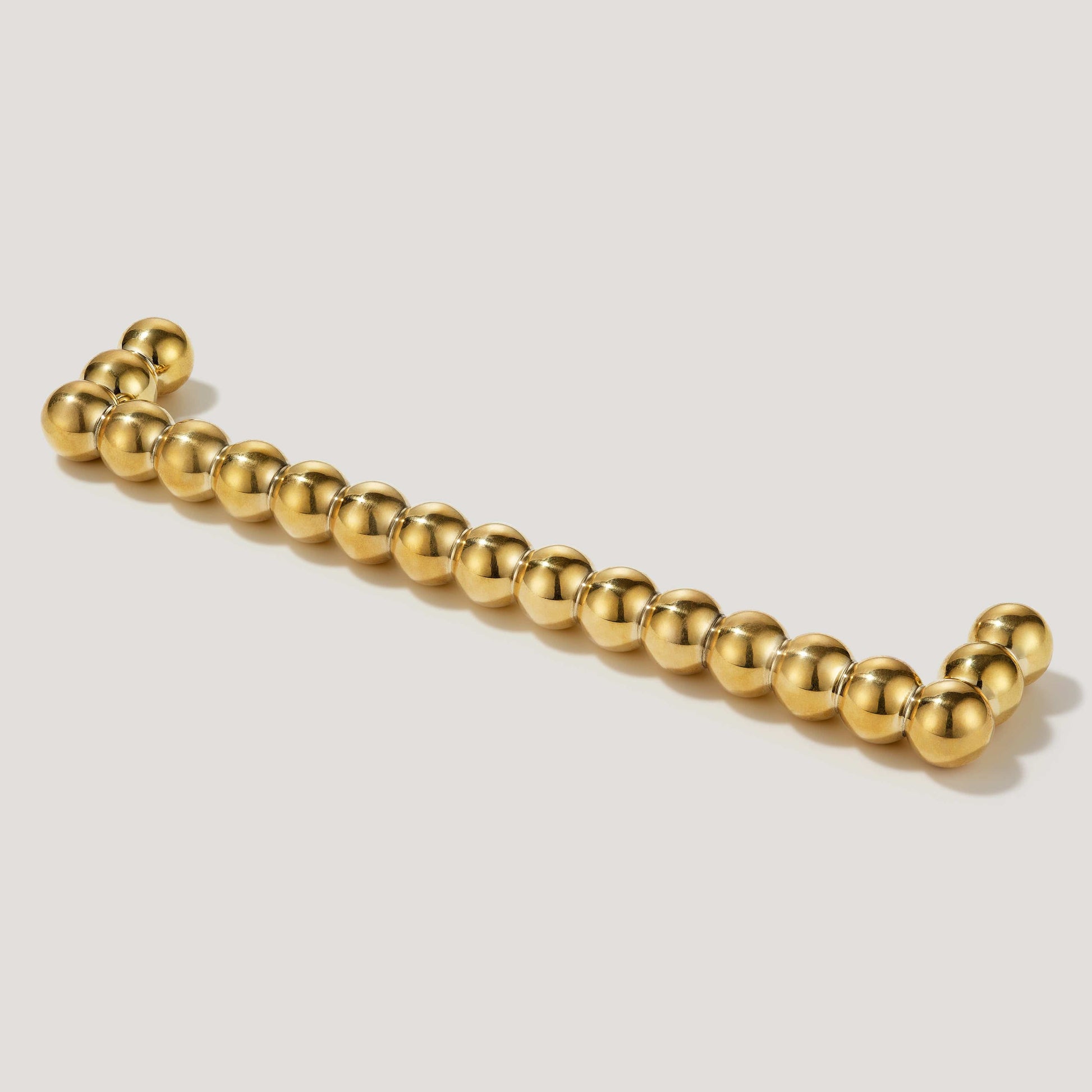 Plank Hardware 6.89" (6.3" CC) BOBBIN 175mm Pull - Unlacquered Brass