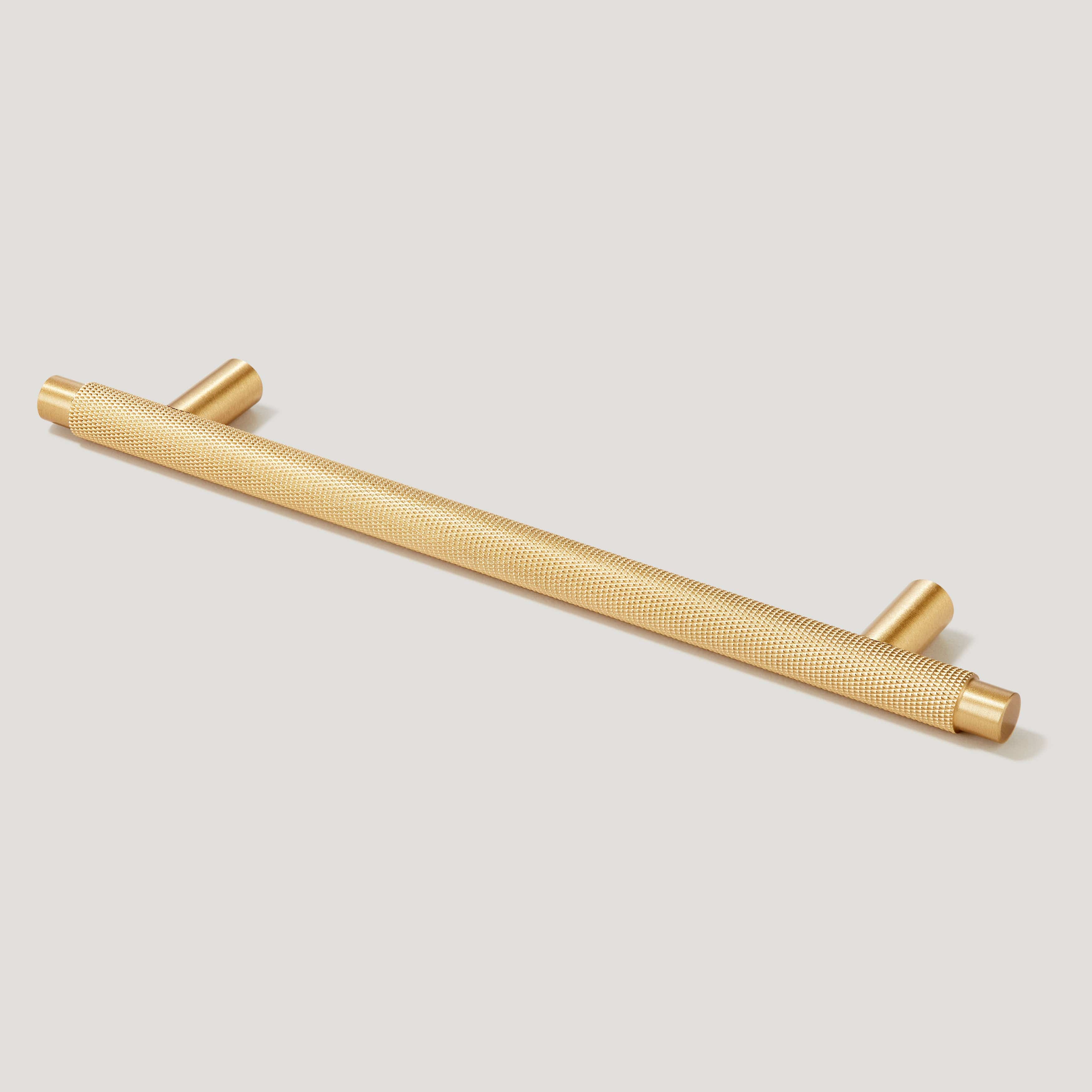 KEPLER Knurled Pull | Brass Cabinet Pull – Plank Hardware
