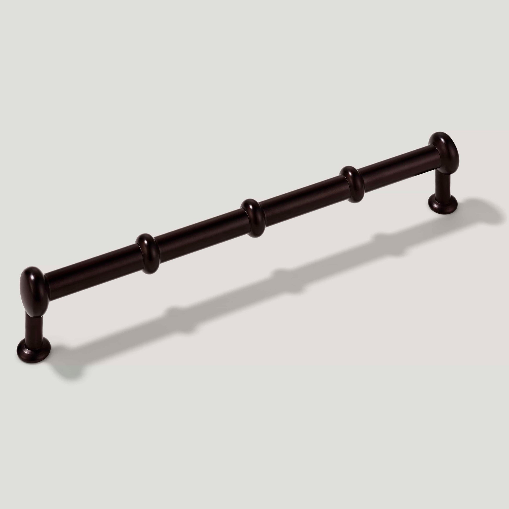 Plank Hardware 9.25" (8.66" CC) PEYTON Traditional D Bar Pull - Blackened Bronze