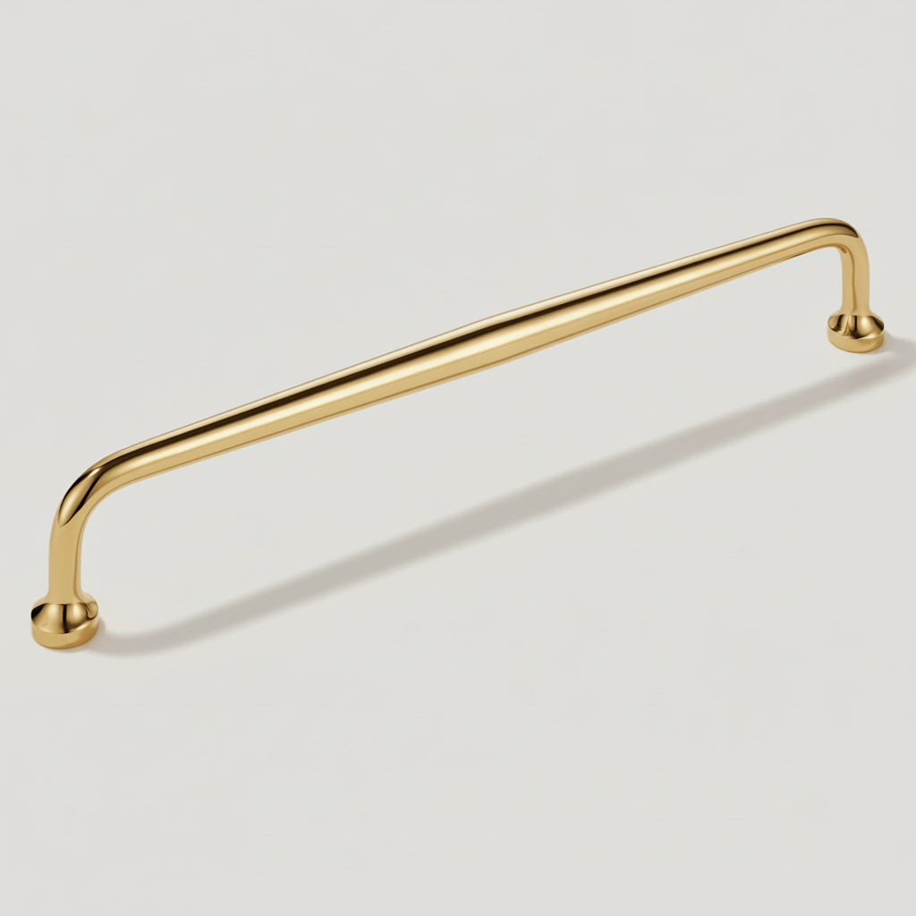Plank Hardware 9.25" (8.66" CC) / Pull Only GRAYSON Pull - Unlacquered Brass