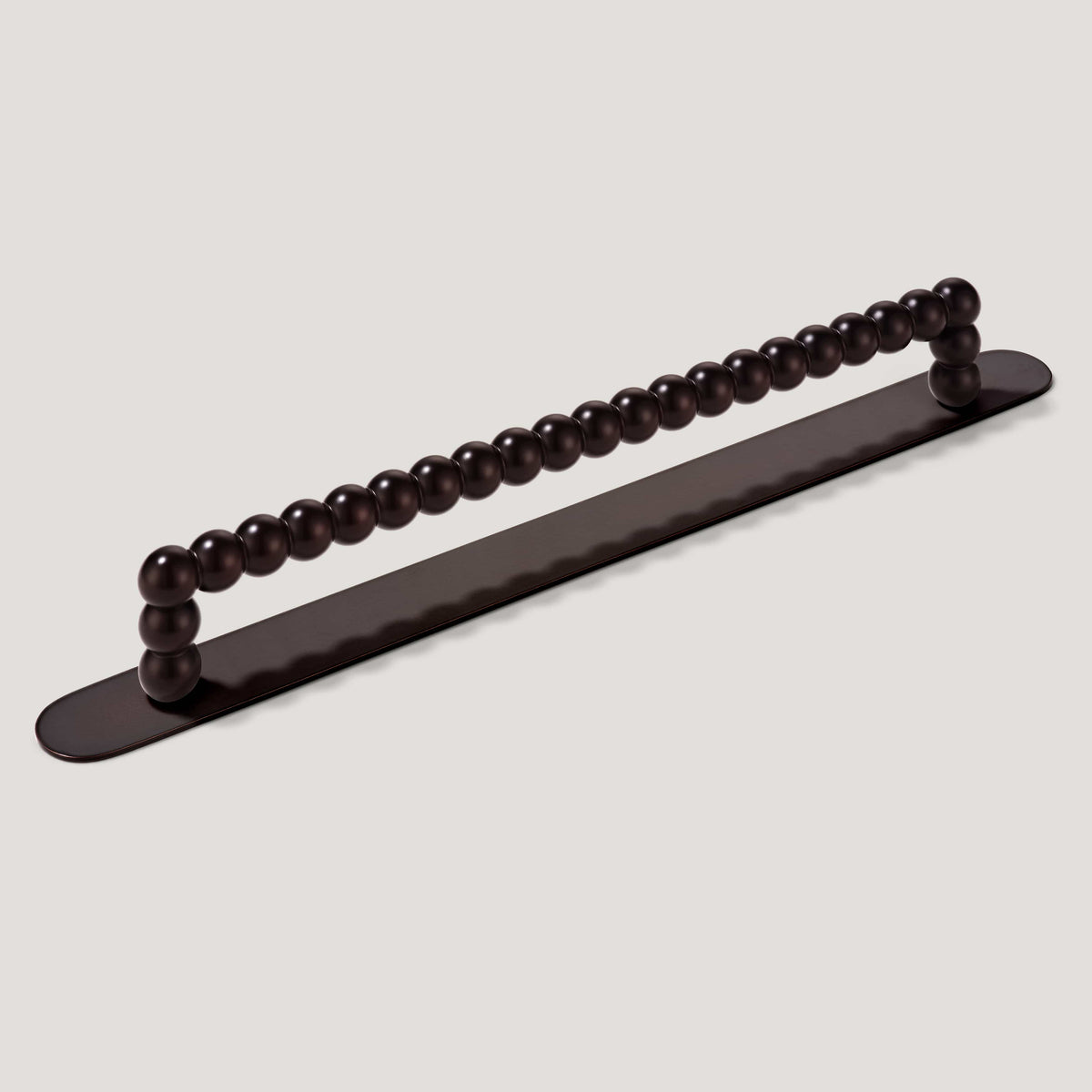 Plank Hardware 9.25" (8.66" CC) / With Backplate BOBBIN Pull - Blackened Bronze