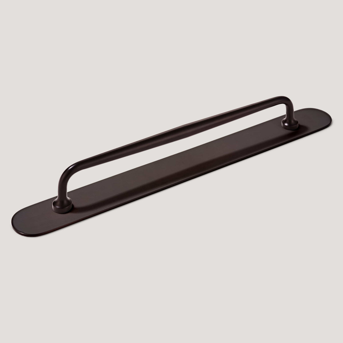 Plank Hardware 9.25" (8.66" CC) / With Backplate GRAYSON Pull - Blackened Bronze