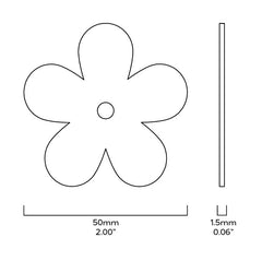 Plank Hardware ADA Flower Backplate - Antique Brass