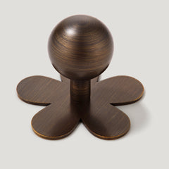 Plank Hardware ADA Flower Backplate - Antique Brass