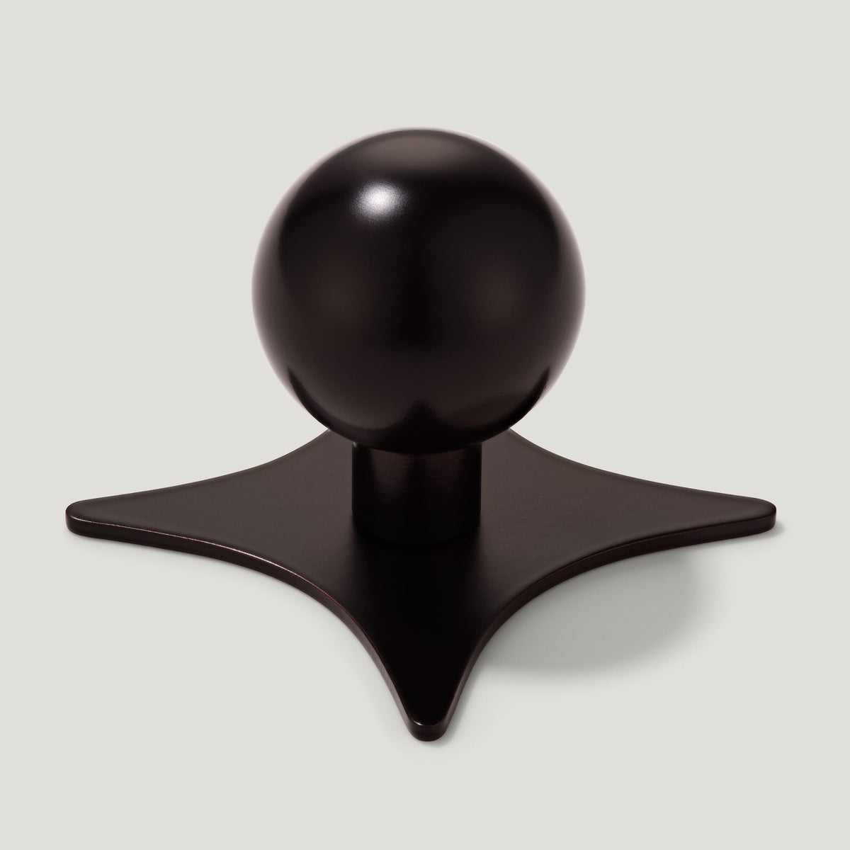 Plank Hardware ADA Star Backplate - Blackened Bronze