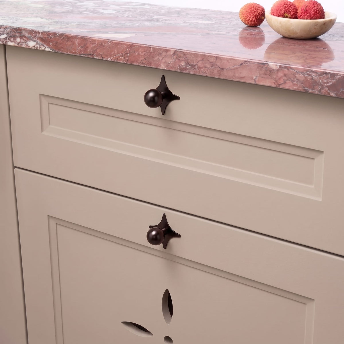Plank Hardware ADA Star Backplate - Blackened Bronze