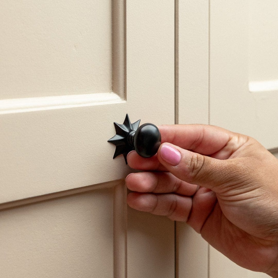 Plank Hardware ADELIA Knob - Blackened Bronze